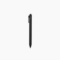 The PK Black Vivid Gel Pen on a white background. 