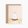 Congrats Wedding Cake Card